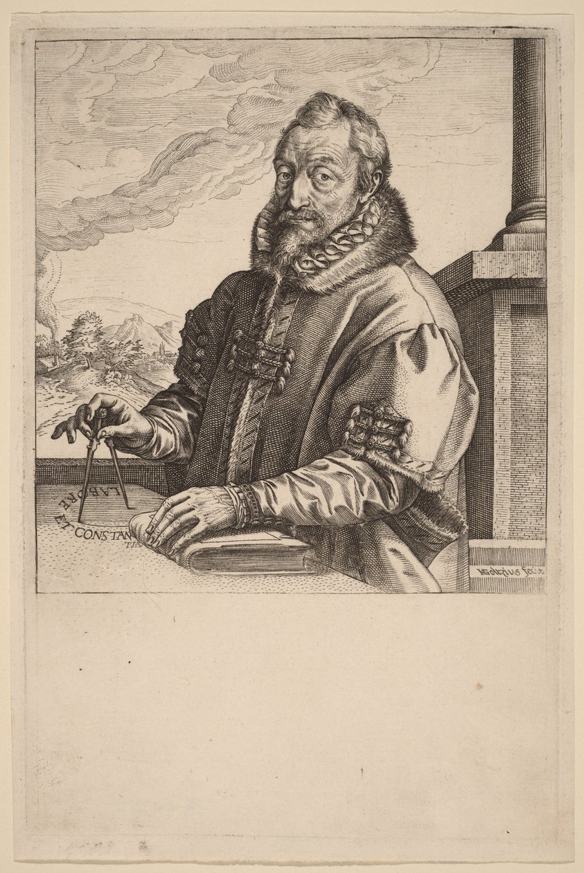 Christopher Plantin alkotó: Hendrick Goltzius