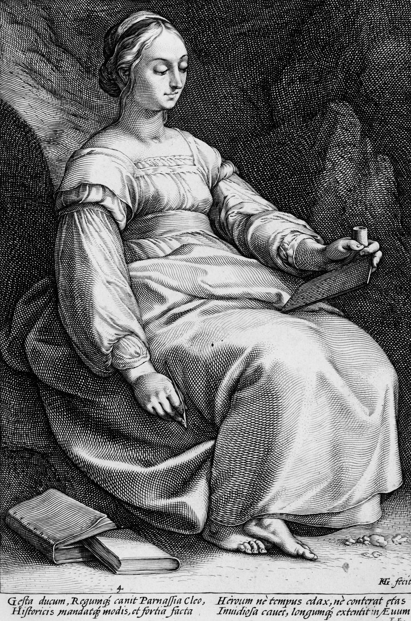 Kleió alkotó: Hendrick Goltzius