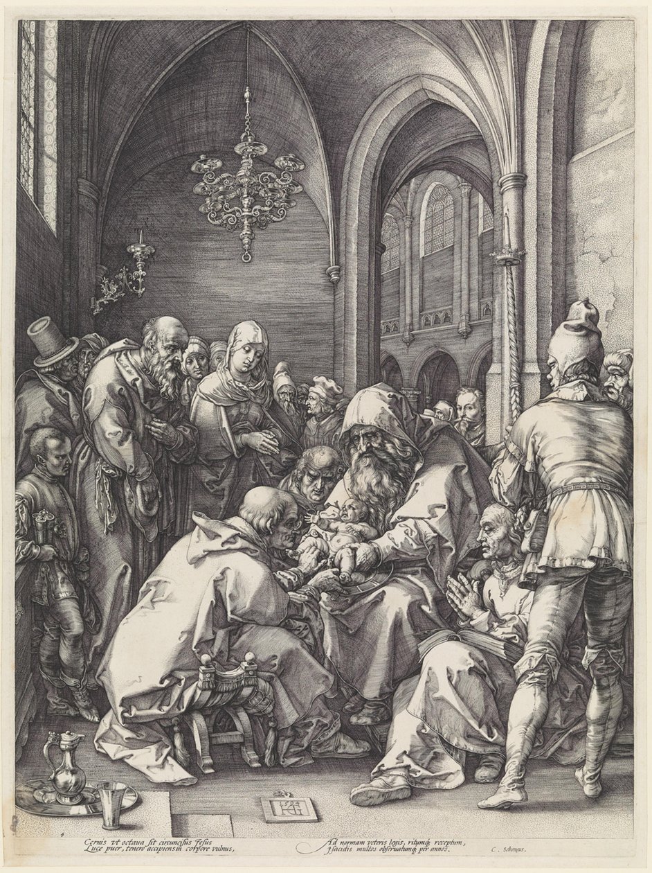 A körülmetélés alkotó: Hendrick Goltzius