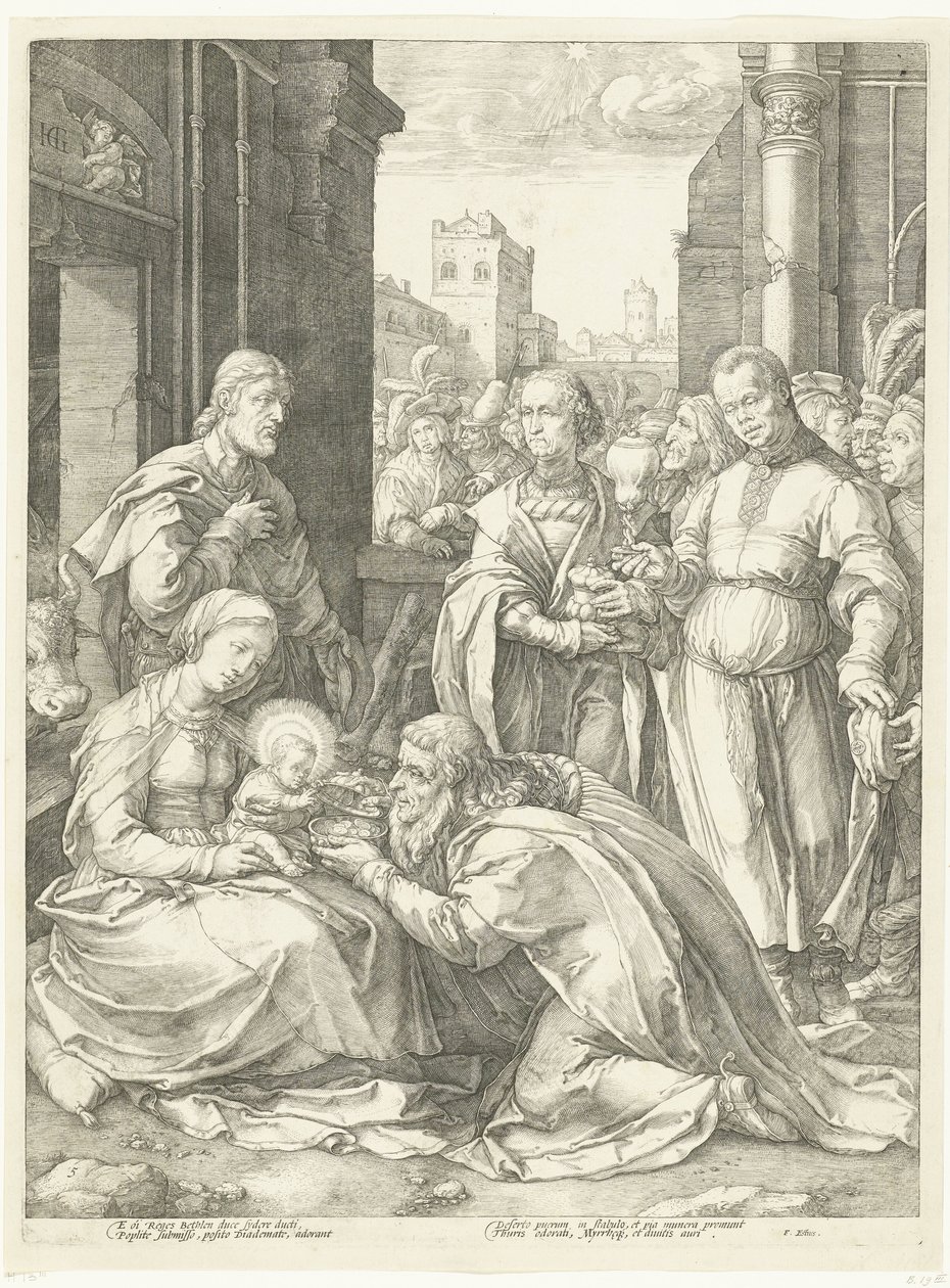 A királyok imádása Mary