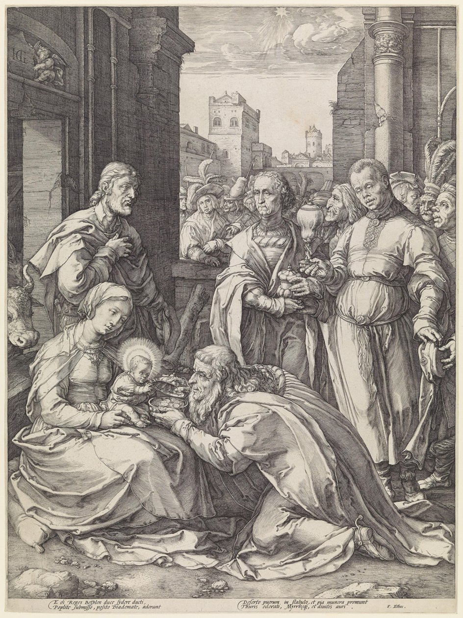 A három király alkotó: Hendrick Goltzius