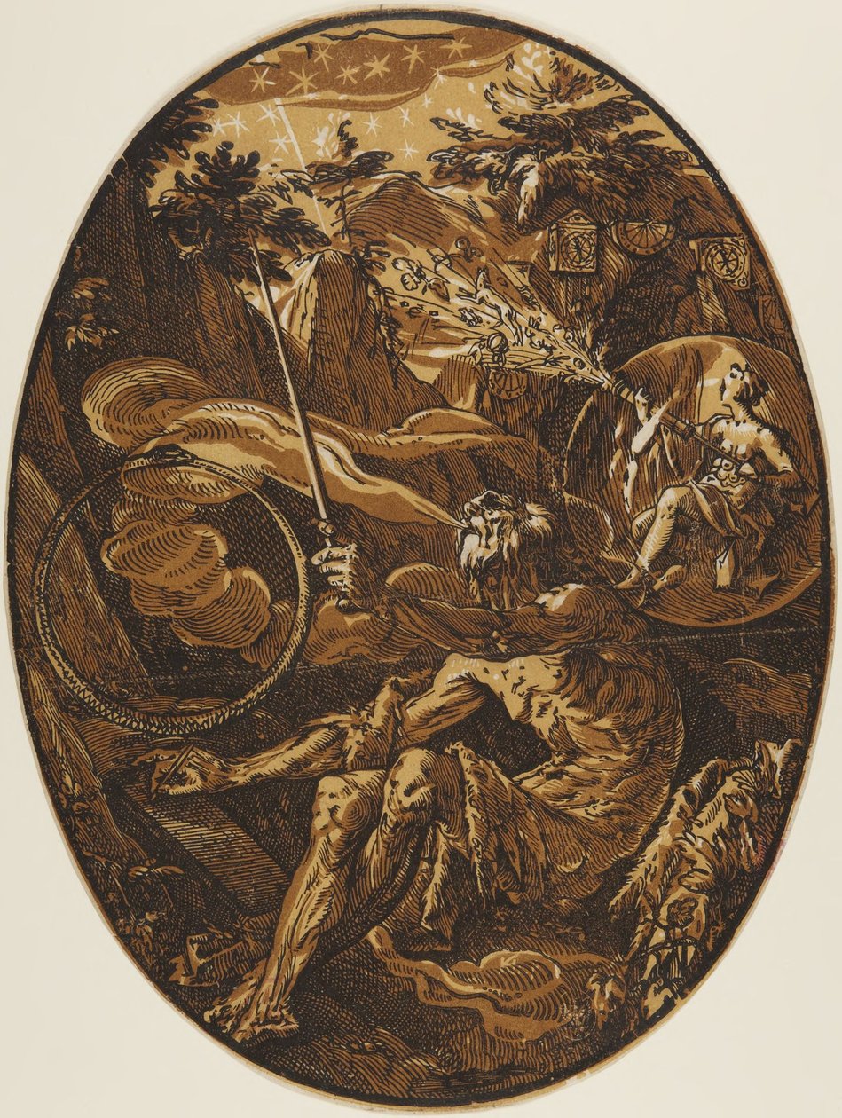 Demogorgon az Örök Barlangban alkotó: Hendrick Goltzius