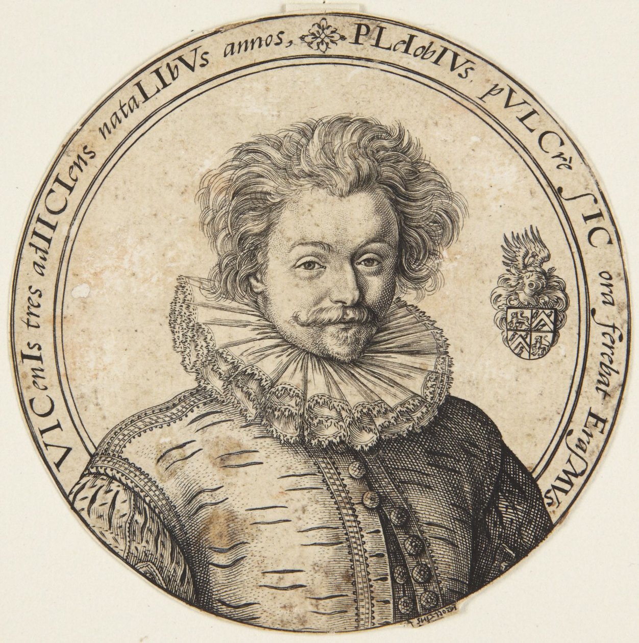 Erasmus Pleiobius alkotó: Hendrick Goltzius