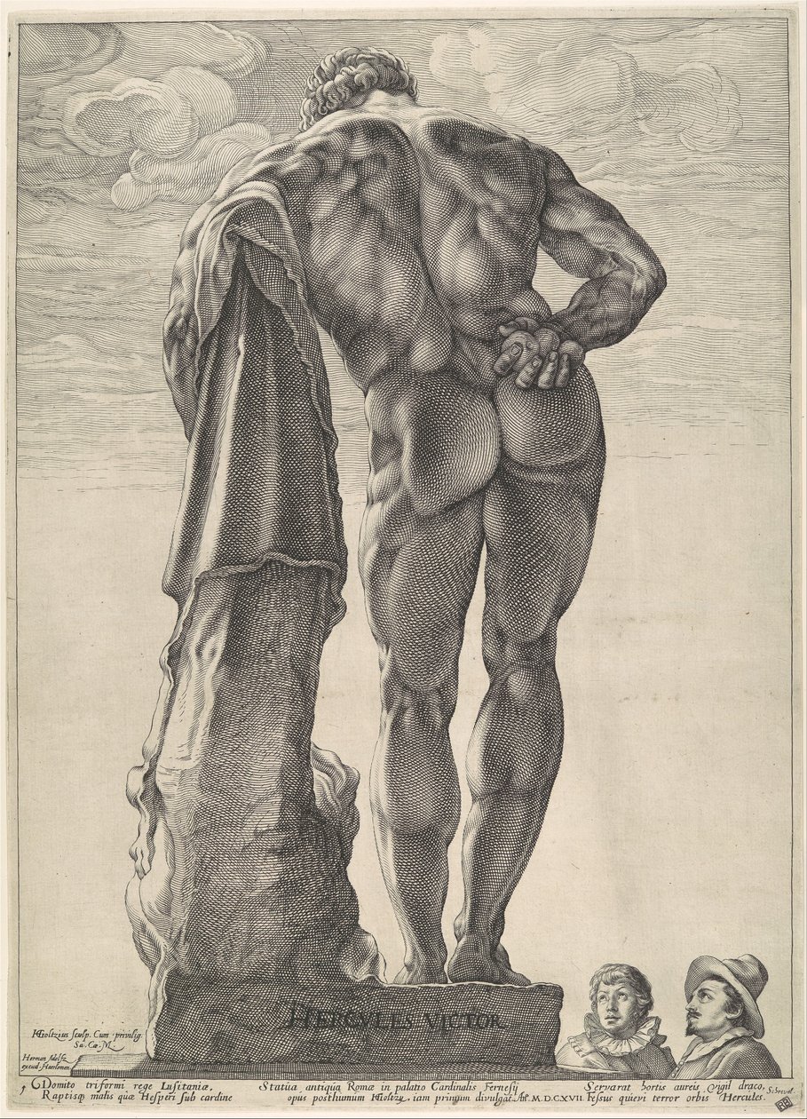 Farnese Herkules alkotó: Hendrick Goltzius