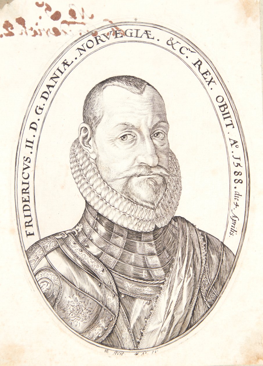 II. Frederik, Dánia és Norvégia királya alkotó: Hendrick Goltzius
