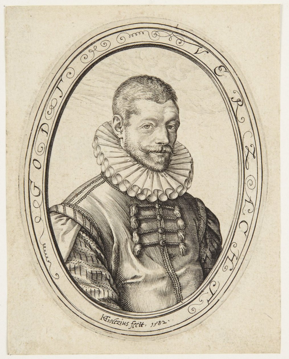 Hans Felbier alkotó: Hendrick Goltzius