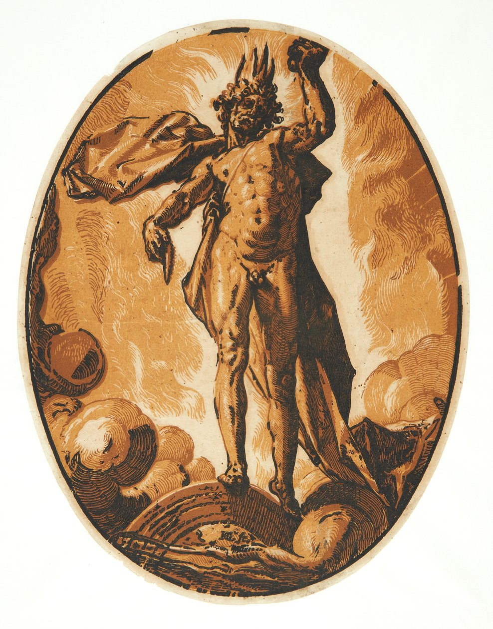 Helios alkotó: Hendrick Goltzius