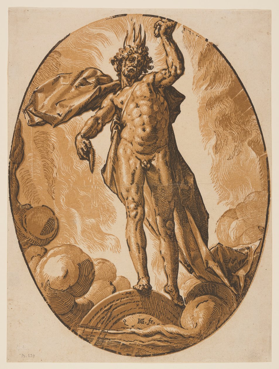 Helios, az Istenségekből alkotó: Hendrick Goltzius