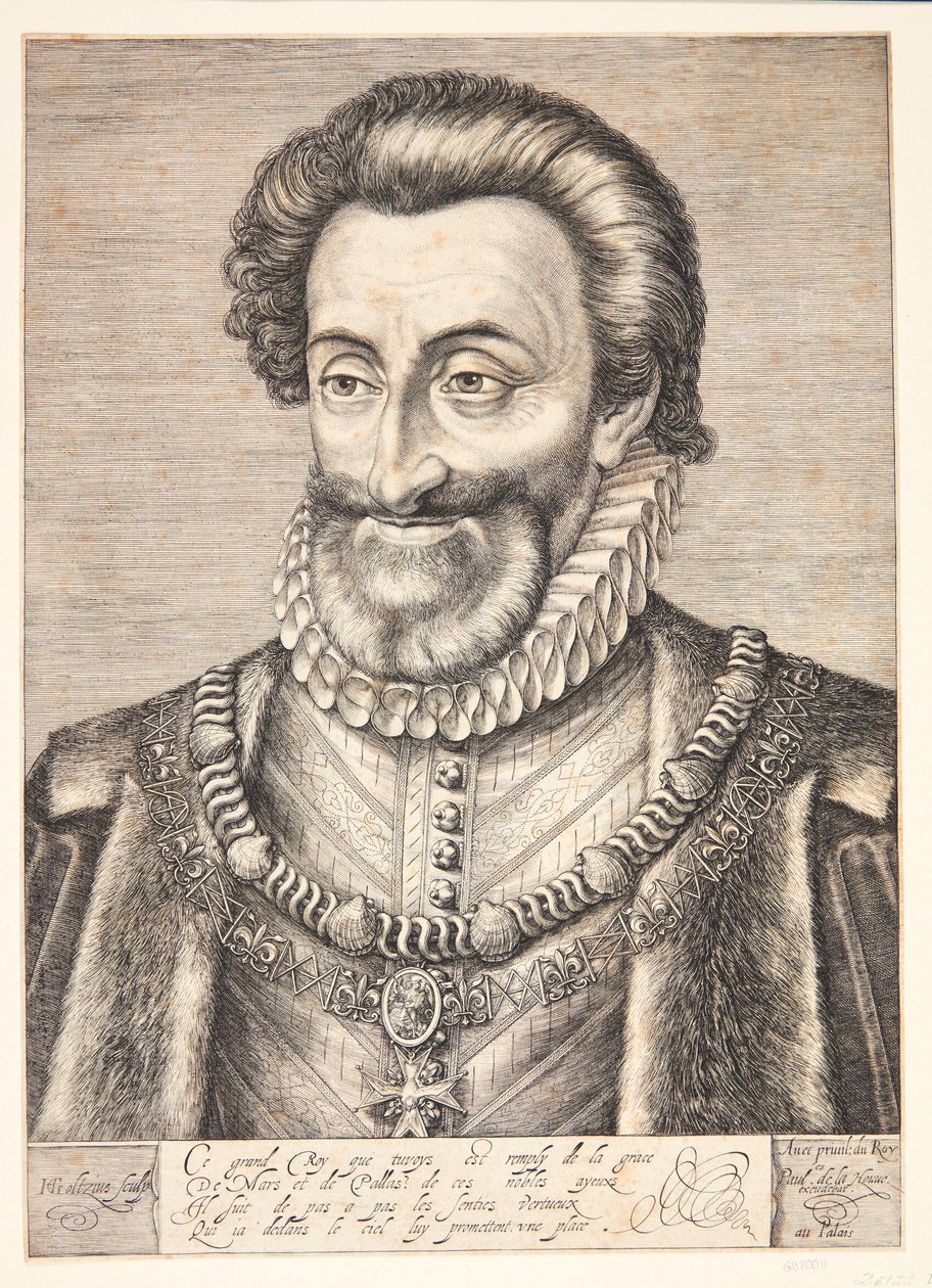 IV. Henrik, Franciaország királya alkotó: Hendrick Goltzius