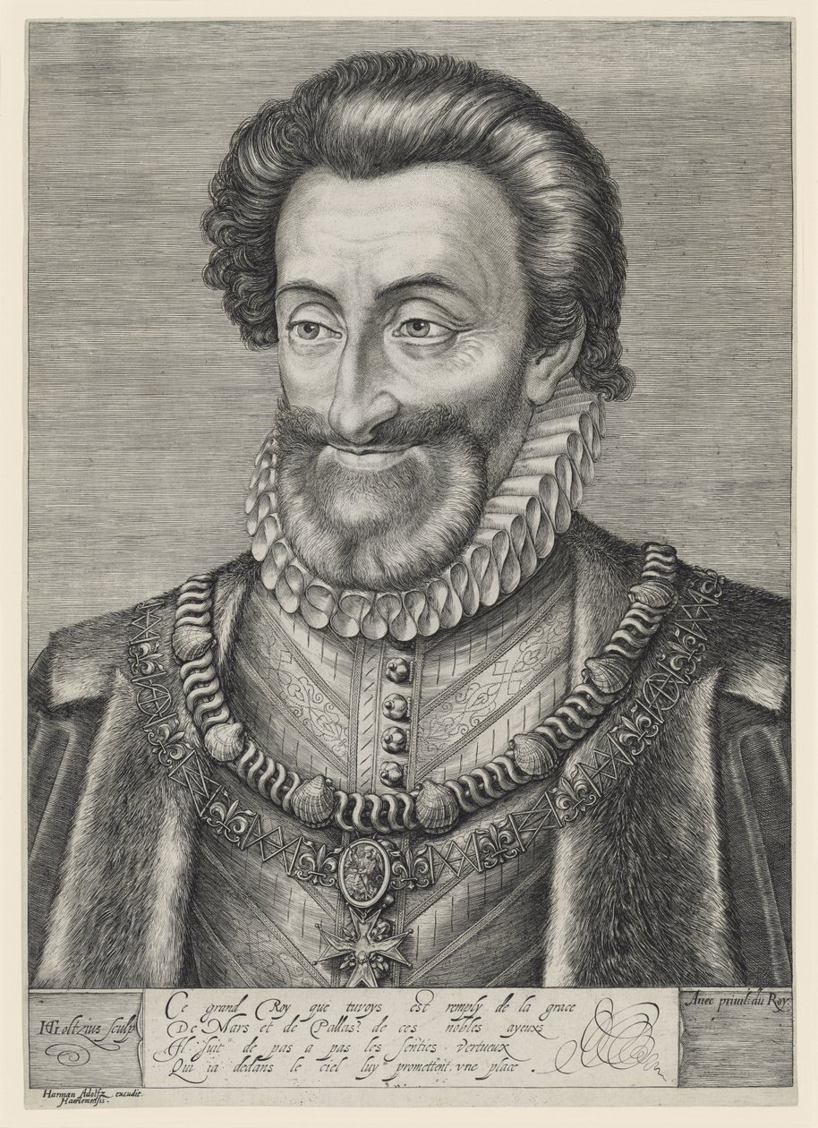 IV. Henrik, Franciaország és Navarra királya alkotó: Hendrick Goltzius
