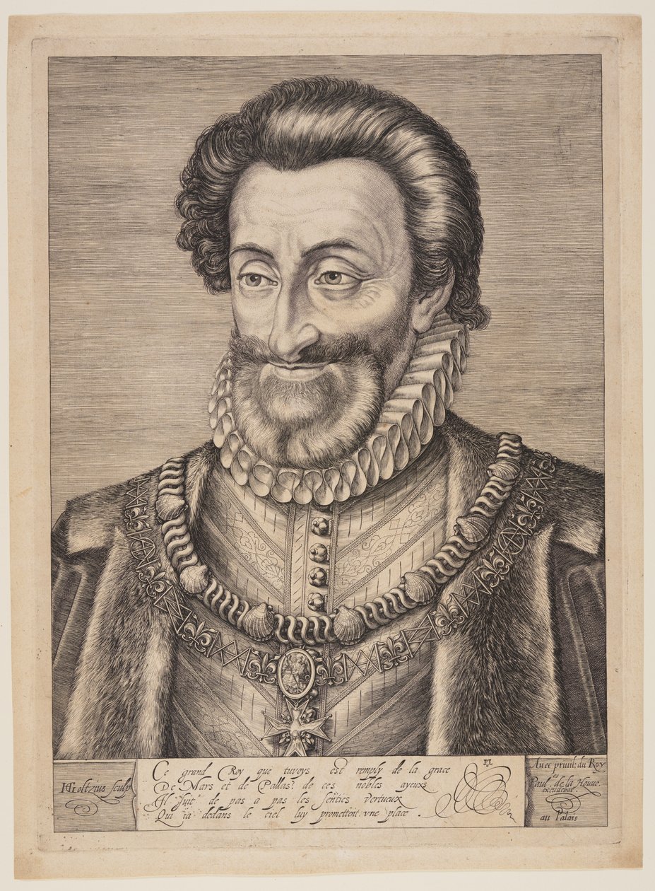 IV. Henrik Franciaországból alkotó: Hendrick Goltzius