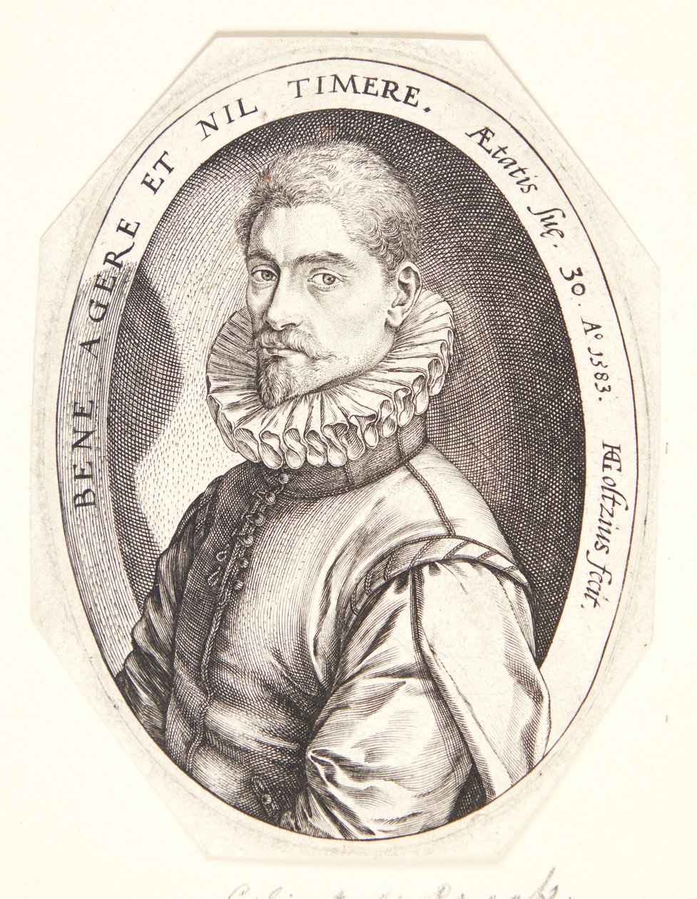 Hieronymus Scholiers alkotó: Hendrick Goltzius