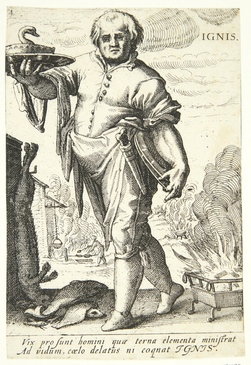 Ild (Tűz) alkotó: Hendrick Goltzius