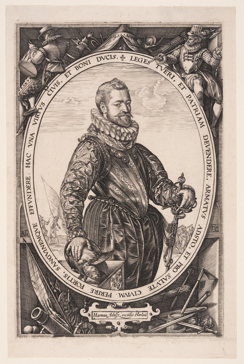 Jacques de la Faille alkotó: Hendrick Goltzius