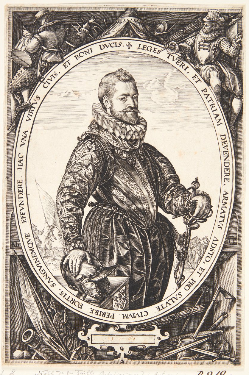 Jacques de la Faille alkotó: Hendrick Goltzius