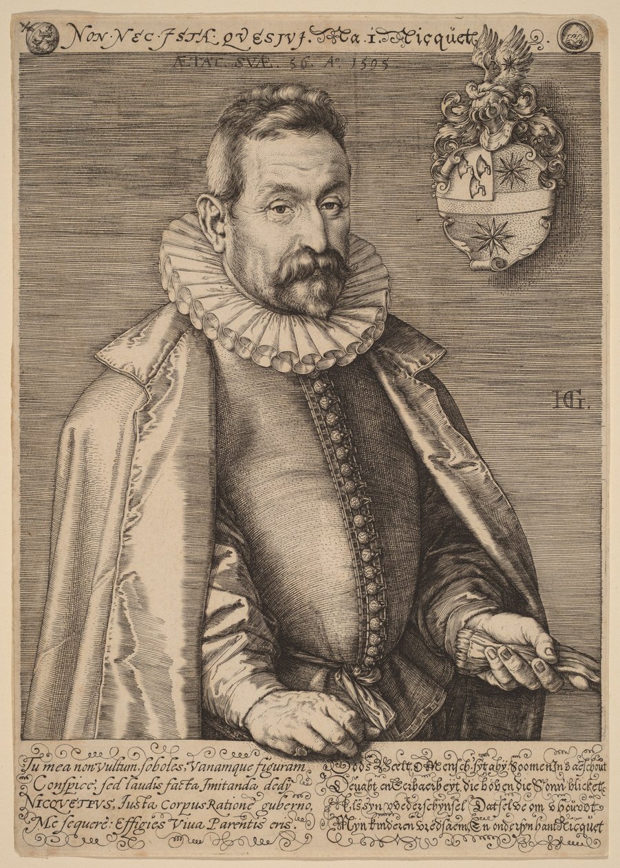 Jan Nicquet alkotó: Hendrick Goltzius