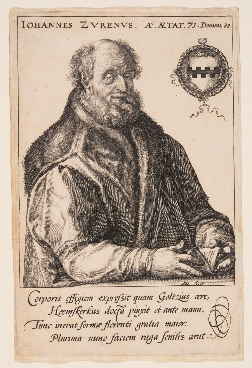 Jan van Zuren, Haarlem polgármestere alkotó: Hendrick Goltzius