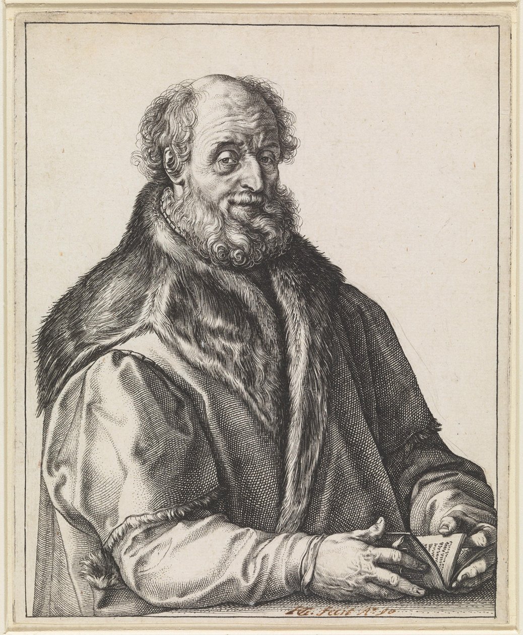 Johannes Zurenus (1517–1591) alkotó: Hendrick Goltzius
