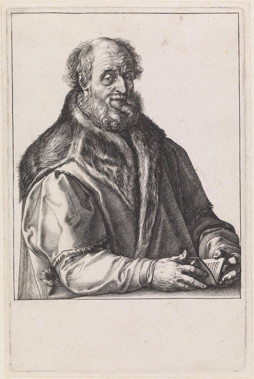 Johannes Zurenus (1517-1591) alkotó: Hendrick Goltzius