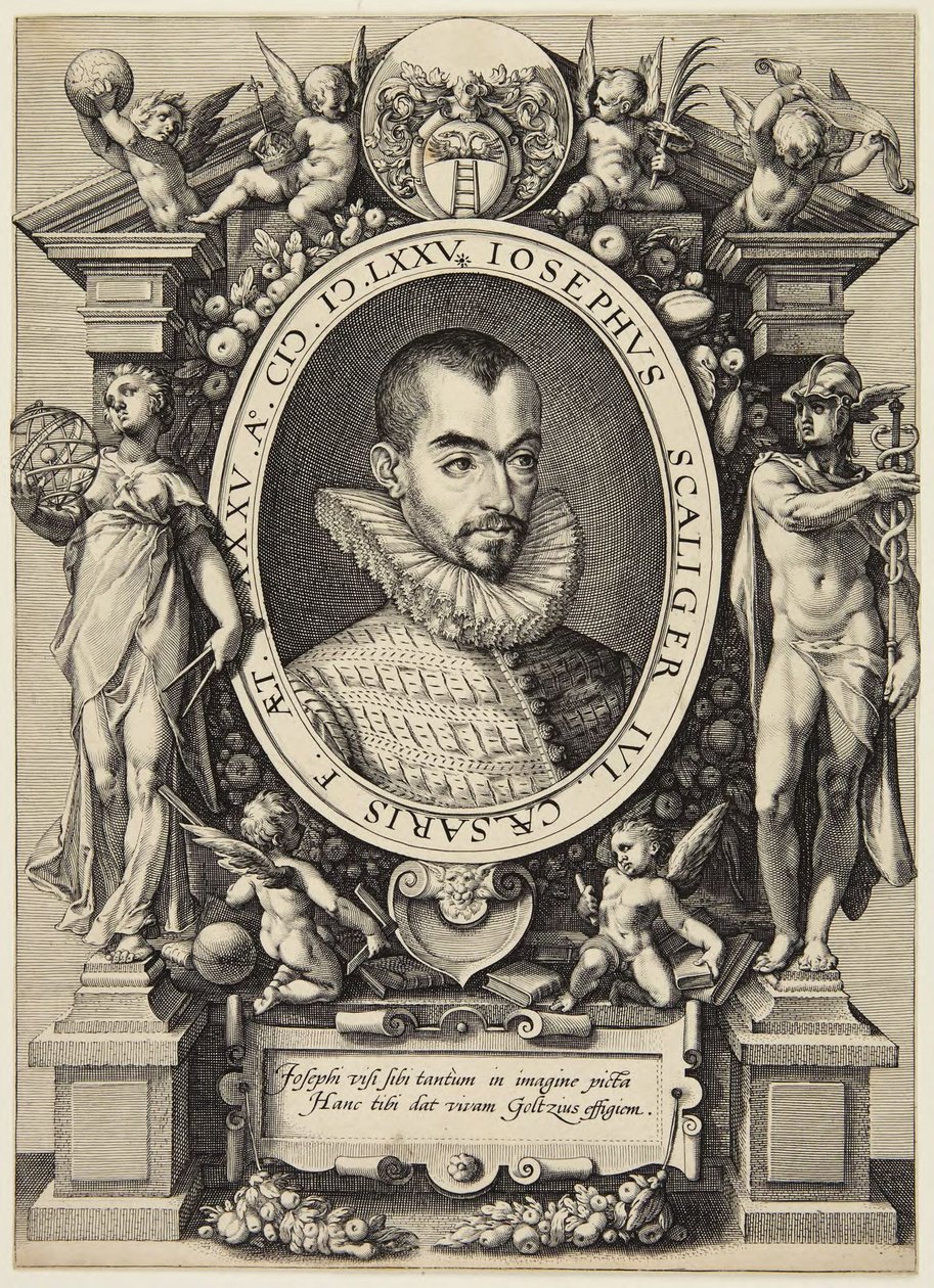 Josephus Justus Scaliger alkotó: Hendrick Goltzius