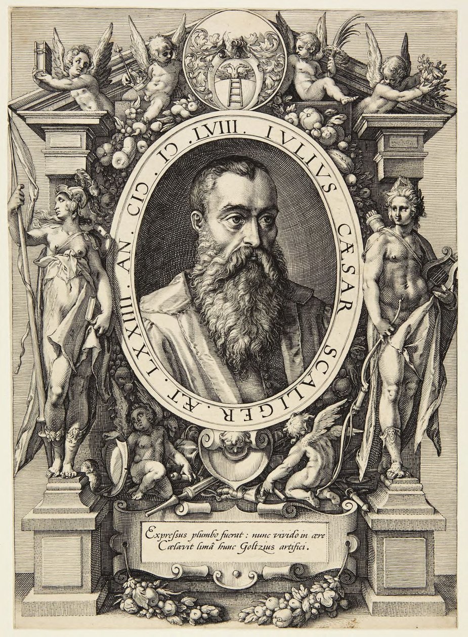 Julius Caesar Scaliger alkotó: Hendrick Goltzius