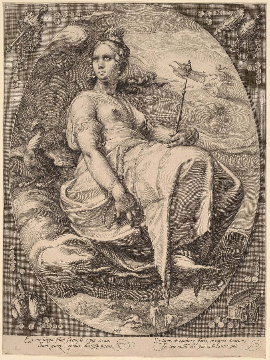 Juno alkotó: Hendrick Goltzius