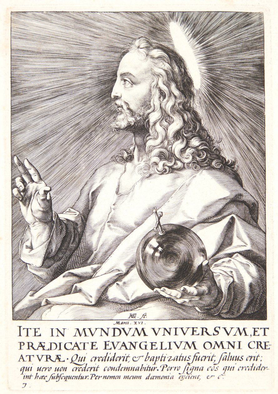 Krisztus alkotó: Hendrick Goltzius