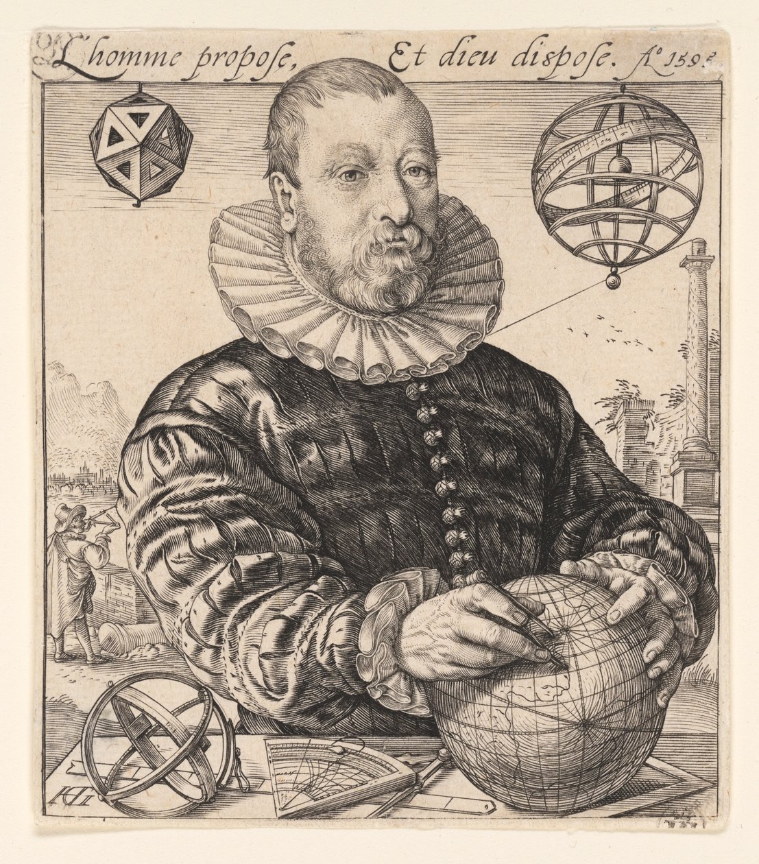 Nicolaus Petri Deventerből alkotó: Hendrick Goltzius