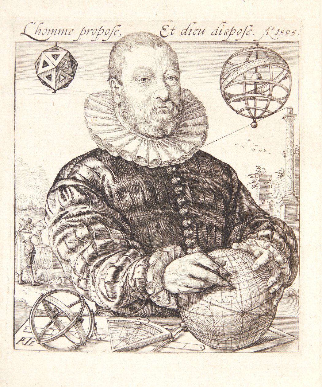 Nicolaus Petri van Deventer alkotó: Hendrick Goltzius