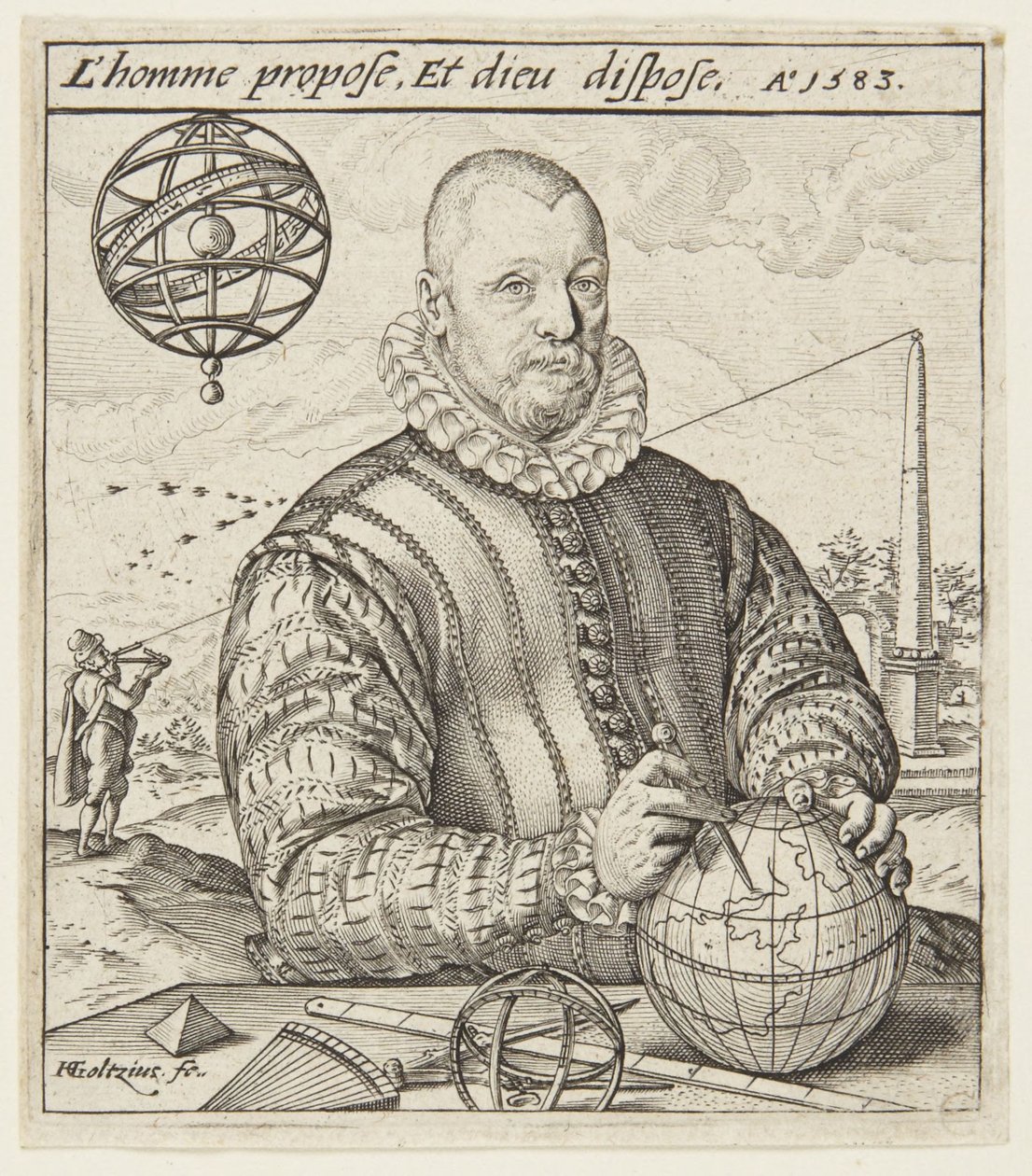Nicolaus Petri van Deventer alkotó: Hendrick Goltzius