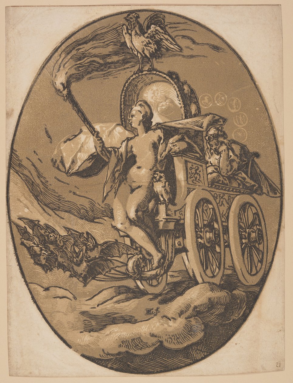 Nox, az Istenségekből alkotó: Hendrick Goltzius