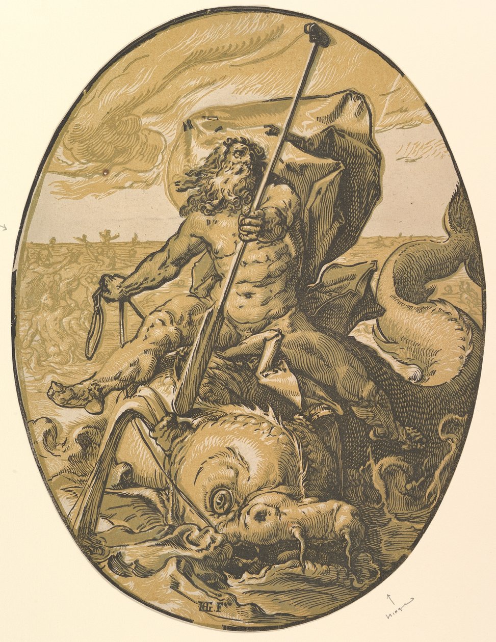 Ókeanosz alkotó: Hendrick Goltzius