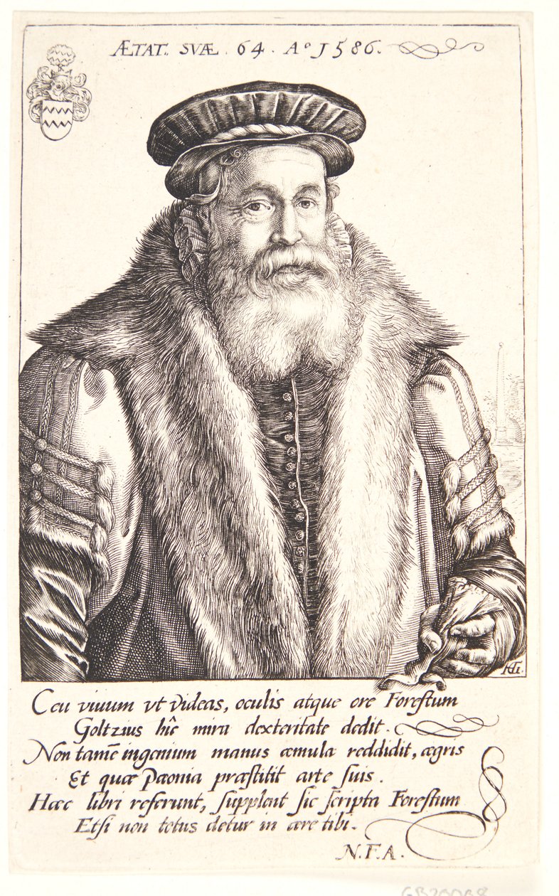 Petrus Forestus alkotó: Hendrick Goltzius