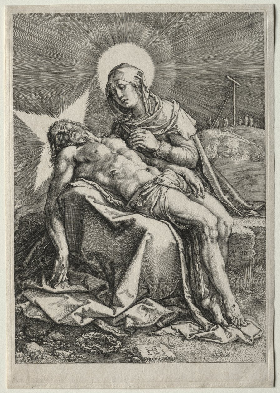 Pieta alkotó: Hendrick Goltzius