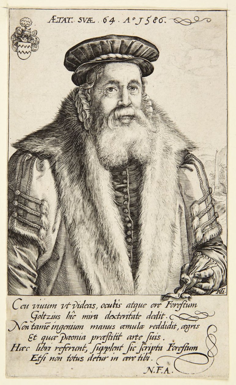Pieter van Foreest alkotó: Hendrick Goltzius