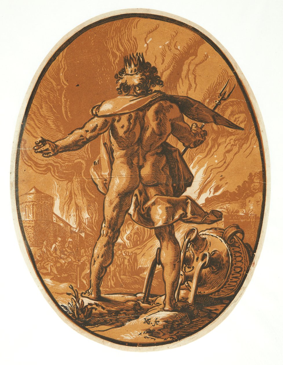 Pluto alkotó: Hendrick Goltzius