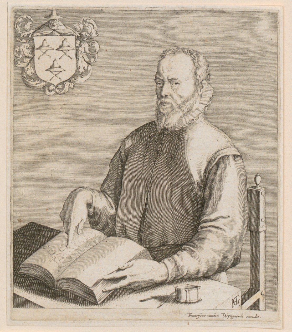 Gerard de Jode portréja alkotó: Hendrick Goltzius