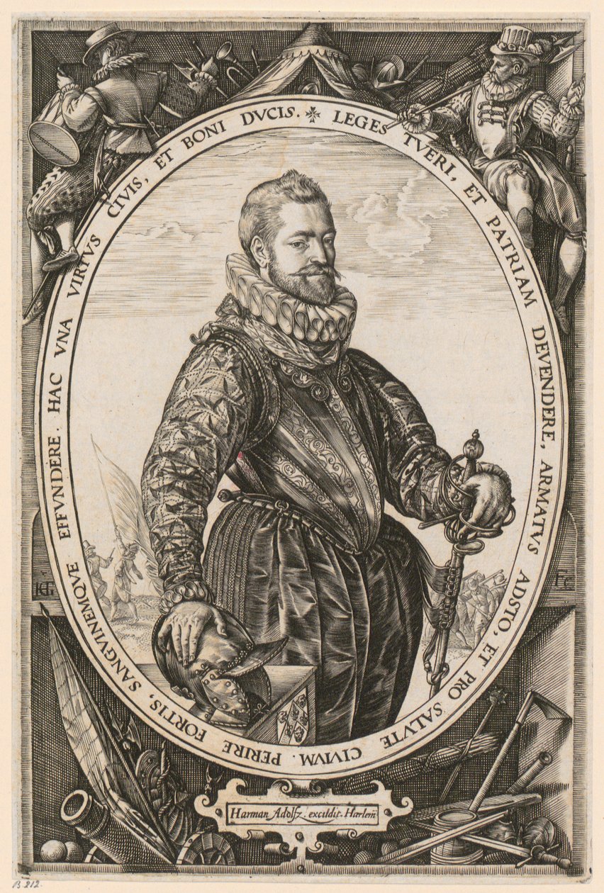 Jaques de la Faille portréja alkotó: Hendrick Goltzius