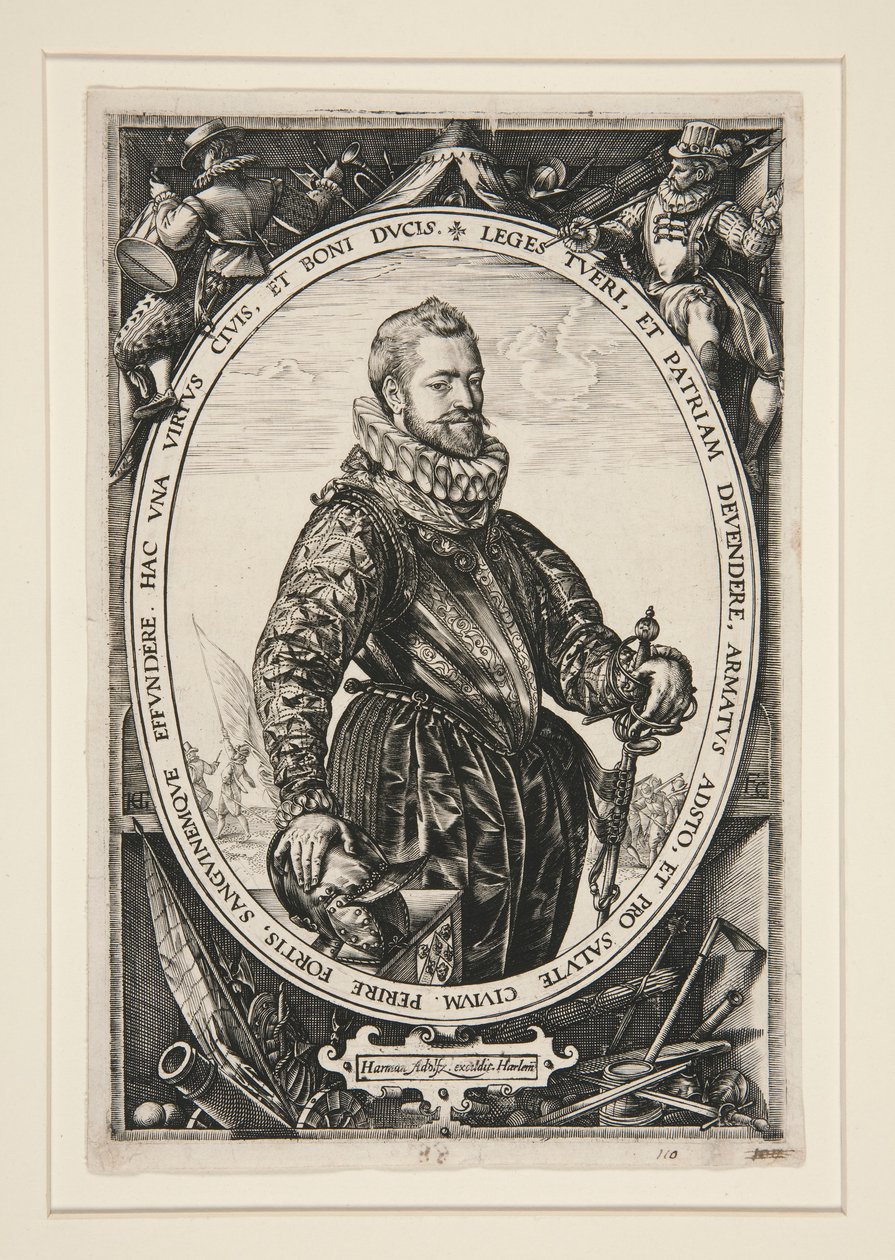 Jacques de la Faille portréja alkotó: Hendrick Goltzius
