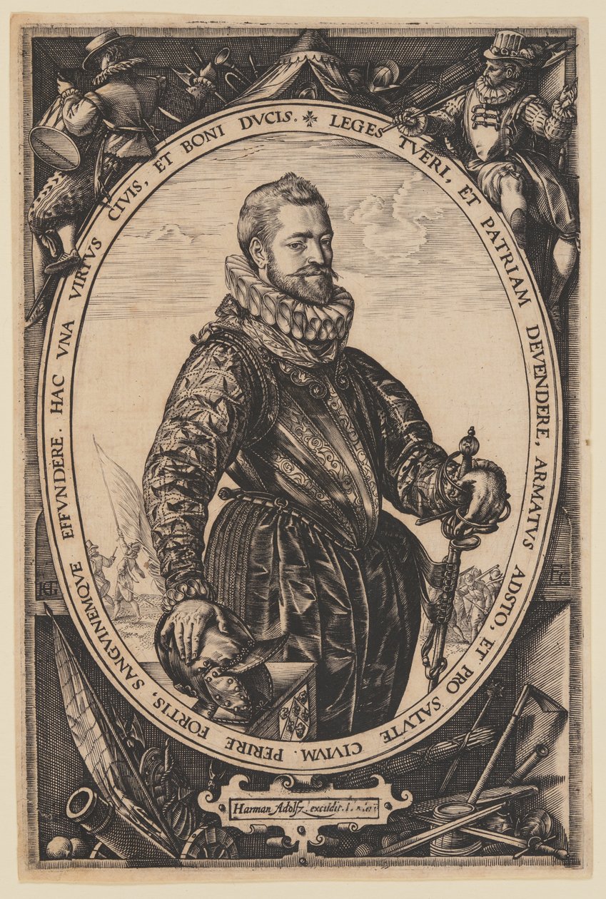 Jacques de la Faille portréja alkotó: Hendrick Goltzius