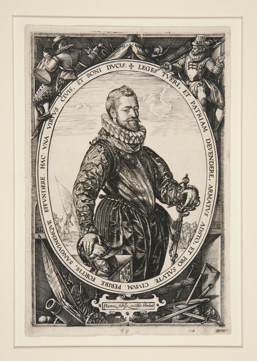 Jacques de la Faille portréja alkotó: Hendrick Goltzius