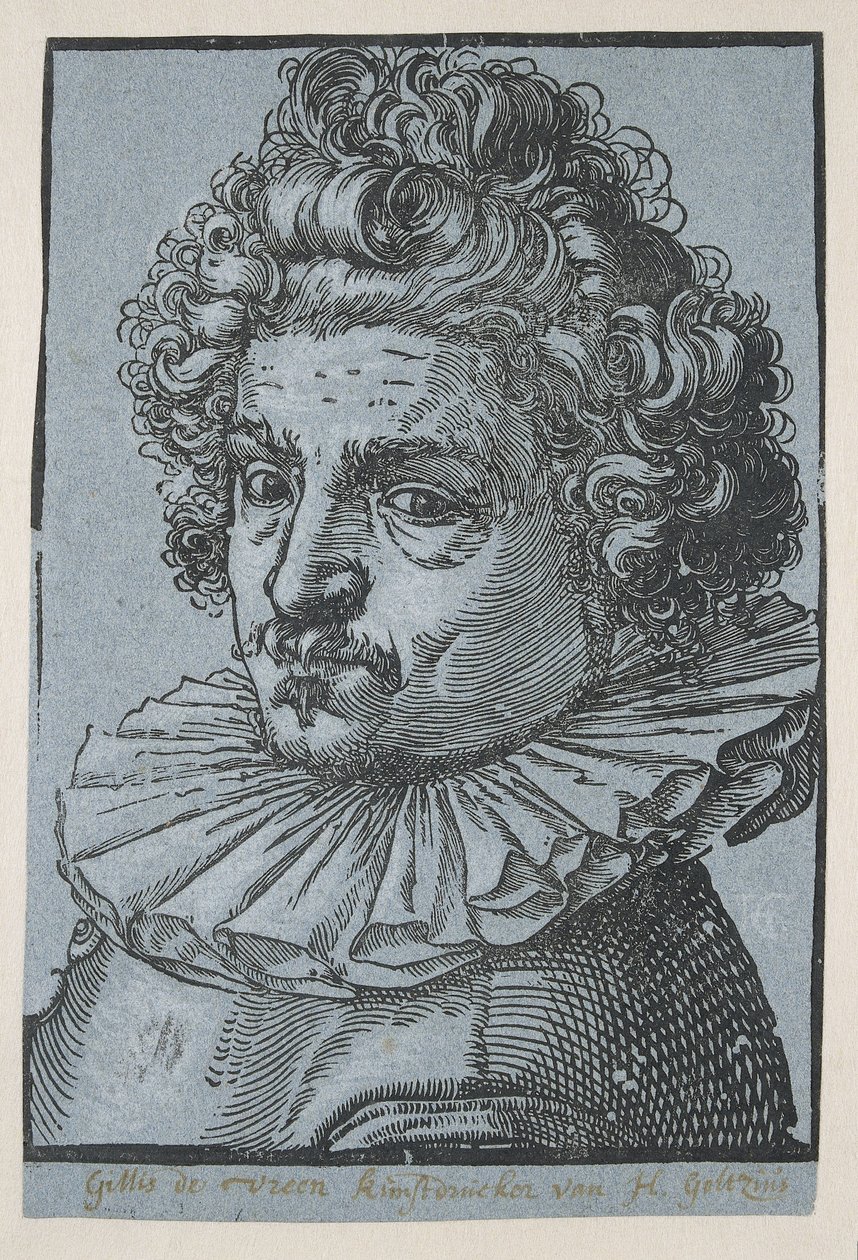 Gillis van Breen portréja alkotó: Hendrick Goltzius