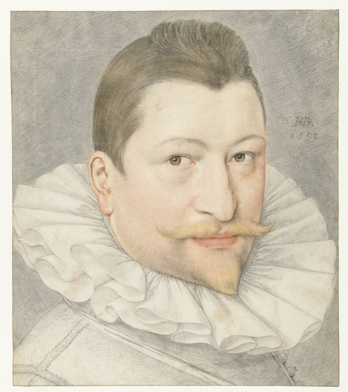 Johannes Sadeler I. portréja alkotó: Hendrick Goltzius
