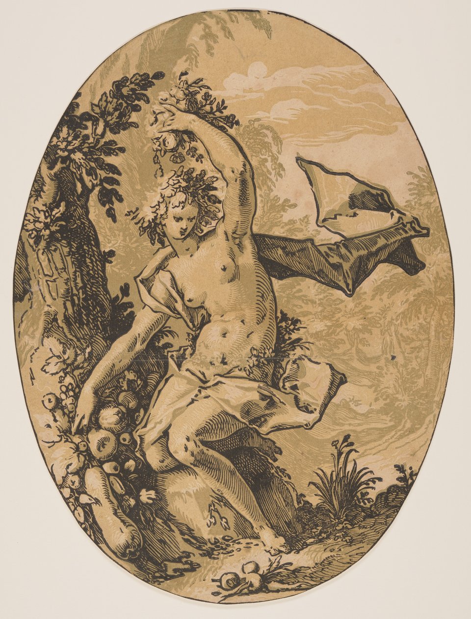 Proserpine, az Istenségekből alkotó: Hendrick Goltzius