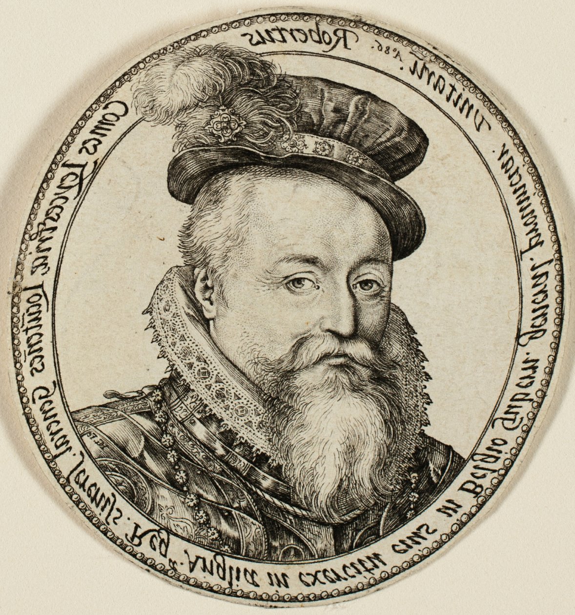Robert Dudley, Leicester grófja (1532-1588), angol nemes, az Egyesült Államok tartományainak főkormányzója 1585-87-ben alkotó: Hendrick Goltzius