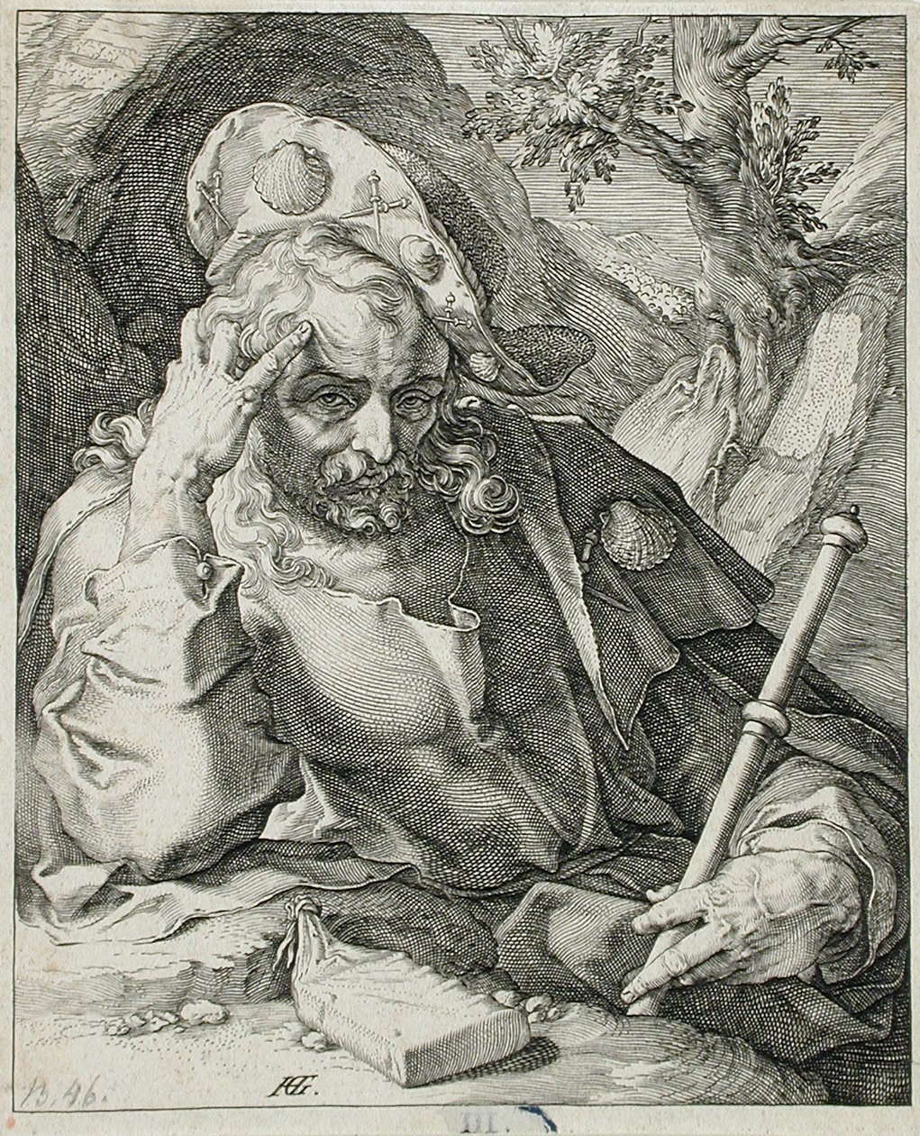Nagy Szent Jakab alkotó: Hendrick Goltzius