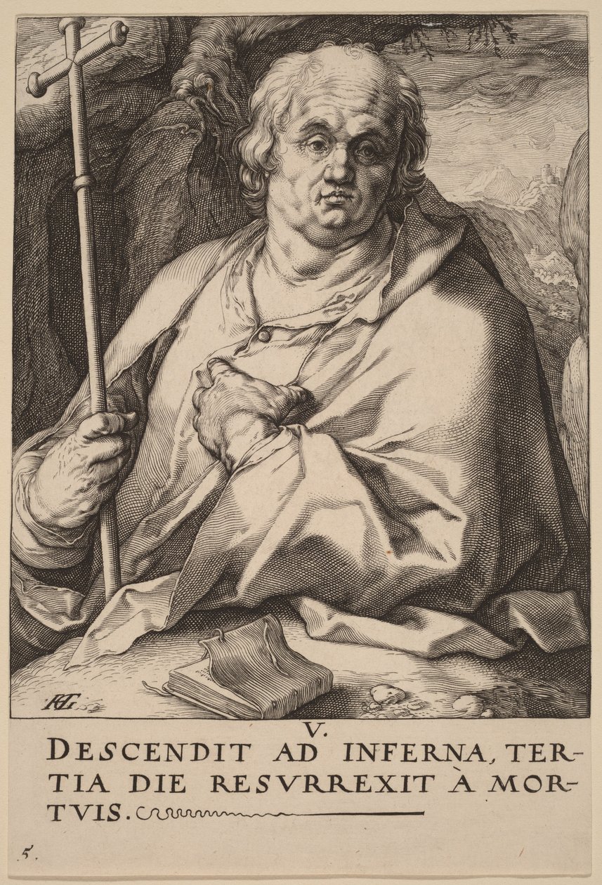Szent Fülöp alkotó: Hendrick Goltzius