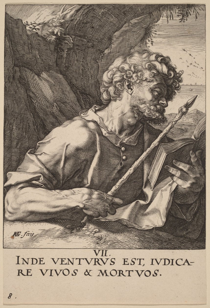 Szent Tamás alkotó: Hendrick Goltzius