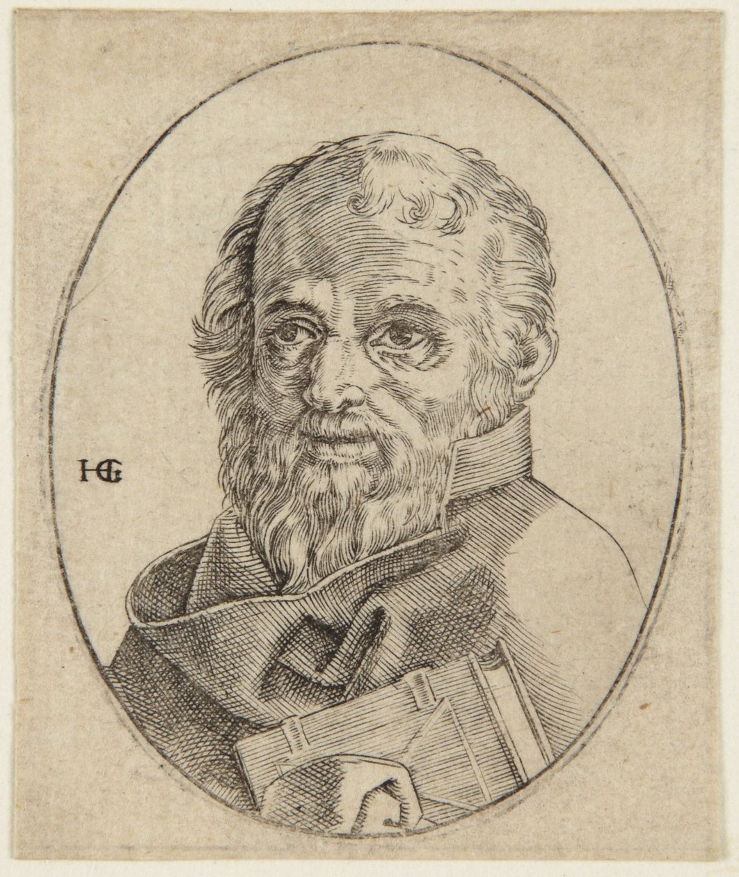 Szent Mátyás alkotó: Hendrick Goltzius