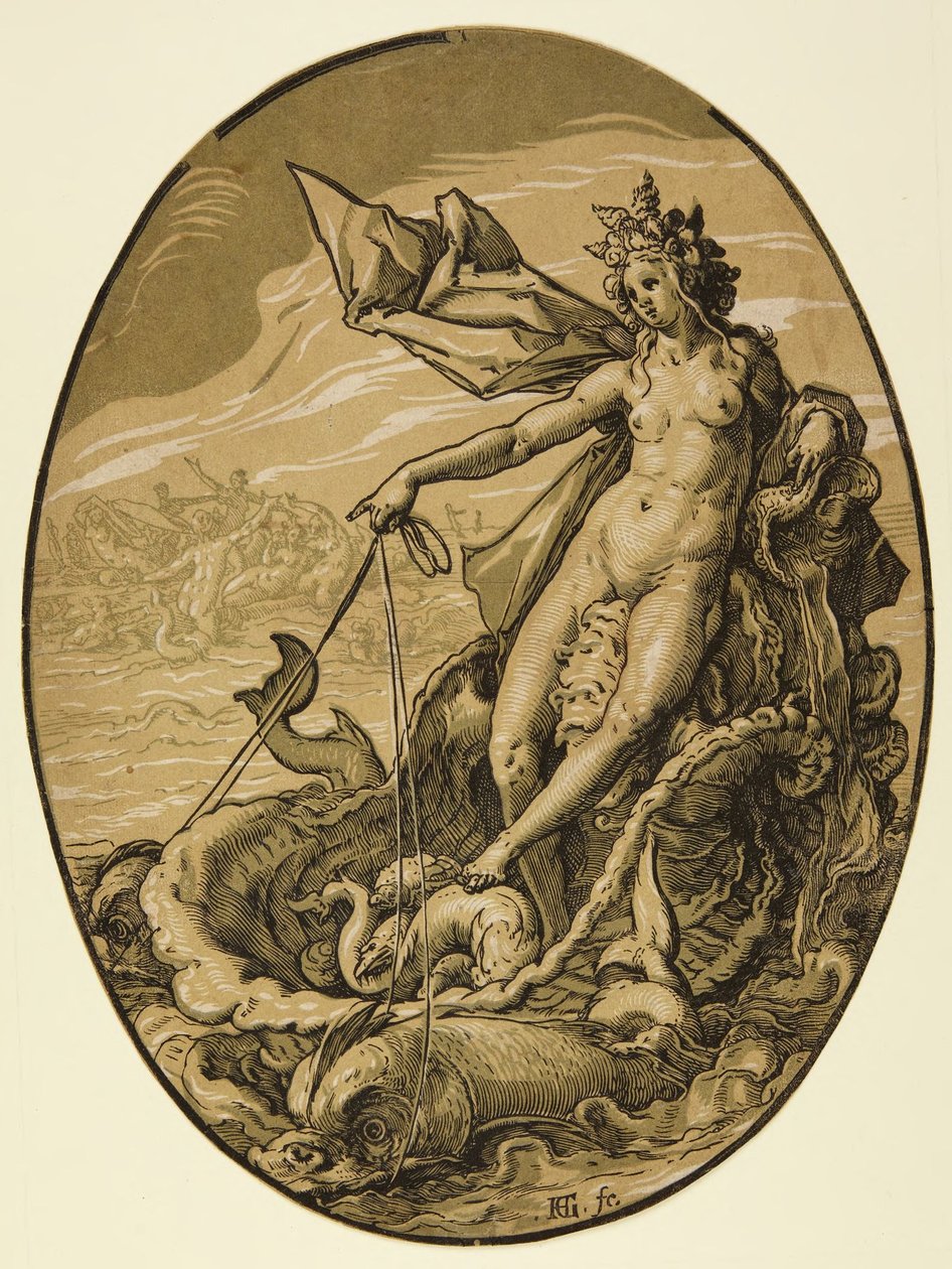 Téthüsz alkotó: Hendrick Goltzius